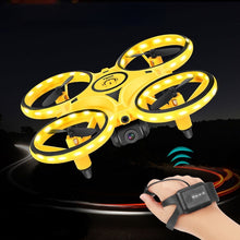 Load image into Gallery viewer, 2023New RC Mini Quadcopter Induction Drone Smart Watch Remote Sensing Gesture Aircraft UFO Hand Control Drone Altitude Hold Kids
