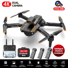 Load image into Gallery viewer, S91 4K Drone Professional Obstacle Avoidance Dual Camera Foldable RC Quadcopter Dron FPV 5G WIFI Remote Control Helicopter Toy
